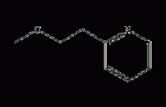 2-(2-甲氧基乙基)吡啶结构式