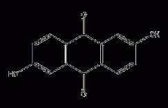 2,6-二羟基蒽醌结构式