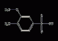 邻氨基苯甲醚-4-磺酸结构式