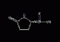 (S)-(-)-2-吡咯烷酮-5-羧酸结构式