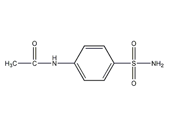 对乙酰胺基磺酰胺结构式