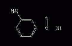间氨基苯甲酸结构式