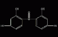 2,2',4,4'-四羟基苯并苯酮结构式