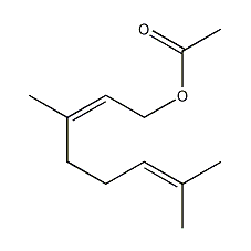 橙花酯结构式