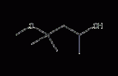 4-甲氧基-4-甲基-2-戊醇结构式