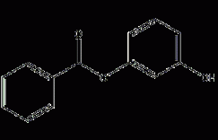 间苯二酚单苯甲酸酯结构式