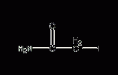 碘乙酰胺结构式