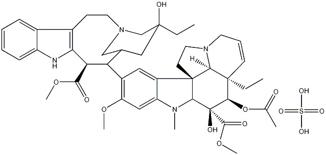 长春碱结构式