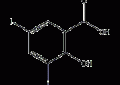 3,5-二碘水杨酸结构式
