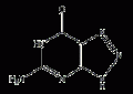8-氮鸟嘌呤结构式