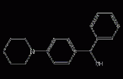 二苯基哌啶甲醇结构式