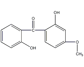 2,2'-二羟基-4-甲氧基二酮结构式