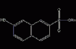 2-萘酚-7-磺酸钠结构式