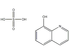 8-羟基喹啉盐结构式