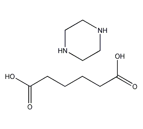 己二酸哌嗪结构式