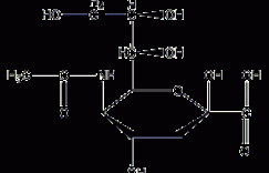 N-乙酰神经氨糖酸结构式