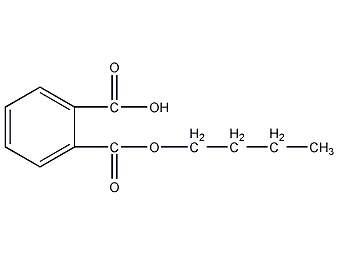 邻二甲酸正丁酯结构式