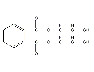 邻二甲酸二丙酯结构式