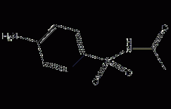 磺胺醋酰结构式