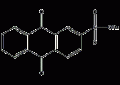 蒽醌-2-磺酸钠水合物结构式